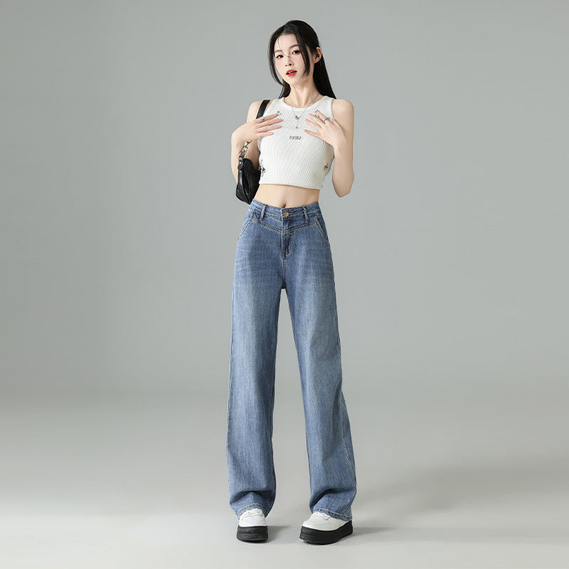 Narrow Wide-leg Jeans