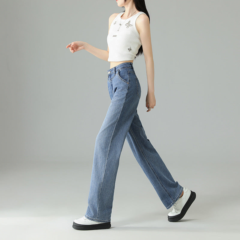 Narrow Wide-leg Jeans