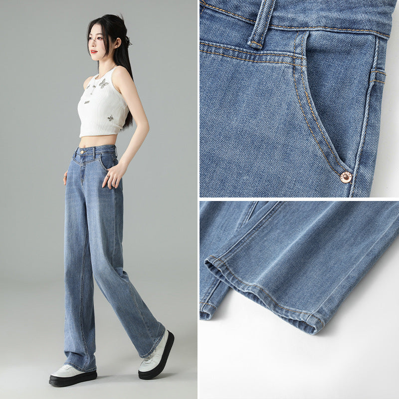 Narrow Wide-leg Jeans