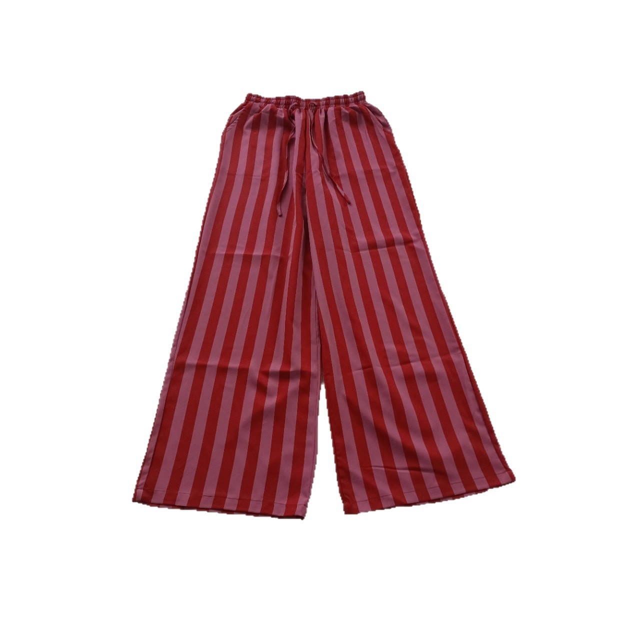 Effortless Striped Wide-Leg Pants